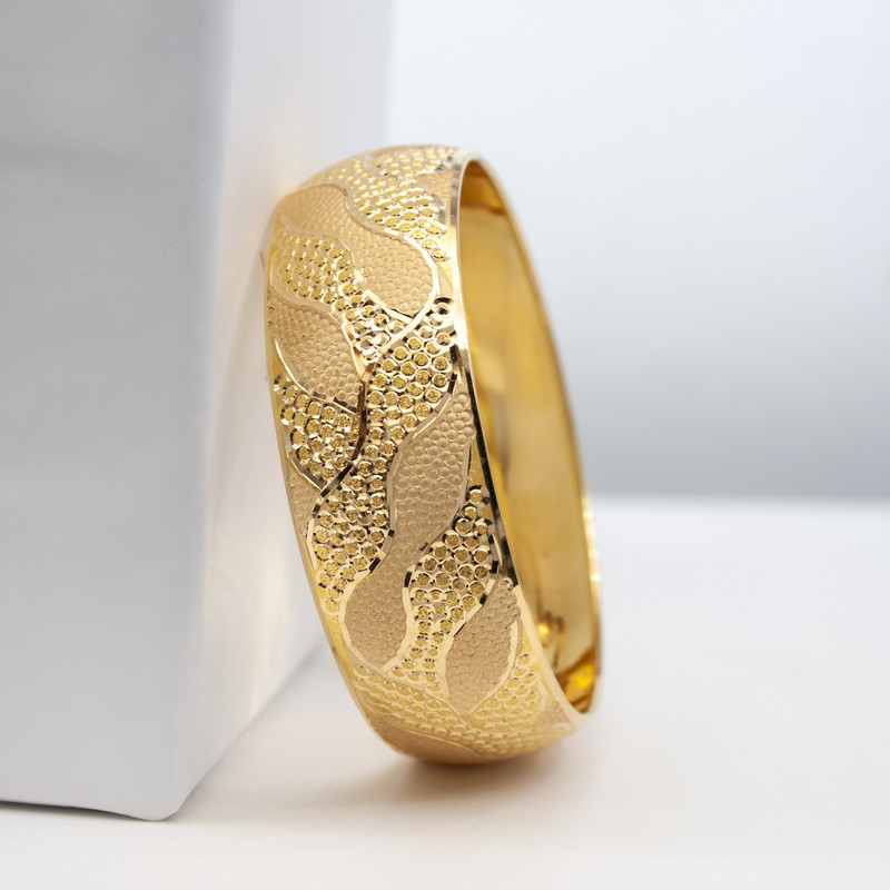 النگو طلا 18 عیار زنانه سهی مدل VB53-3