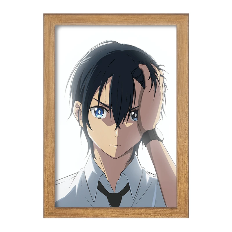 تابلو خندالو مدل شینپی انیمه سامر تایم رندرینگ SUMMER TIME RENDERING  کد 22286