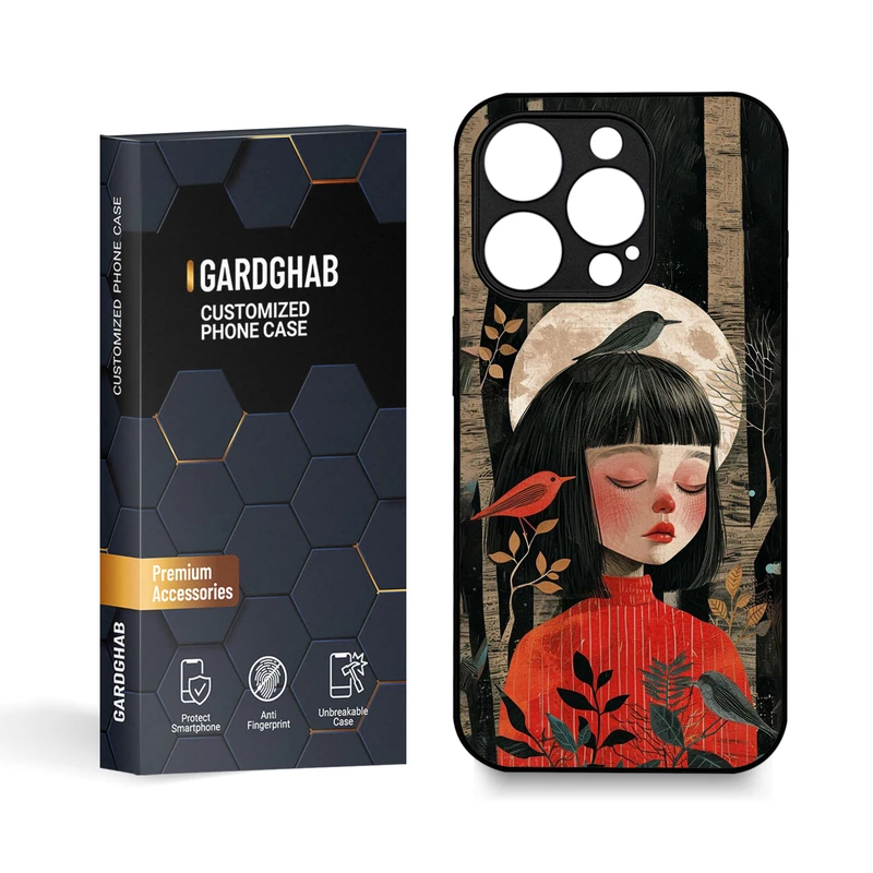 کاور گارد قاب مدل دخترانه مناسب برای گوشی موبایل اپل iPhone 15 Pro 