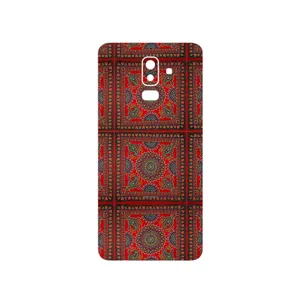 MAHOOT Embroidered Rug Cover Sticker for Samsung Galaxy J8