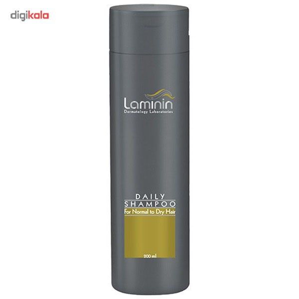 شامپو روزانه لامینین مناسب موهای معمولی و خشک حجم 200 میلی لیتر -  - 2