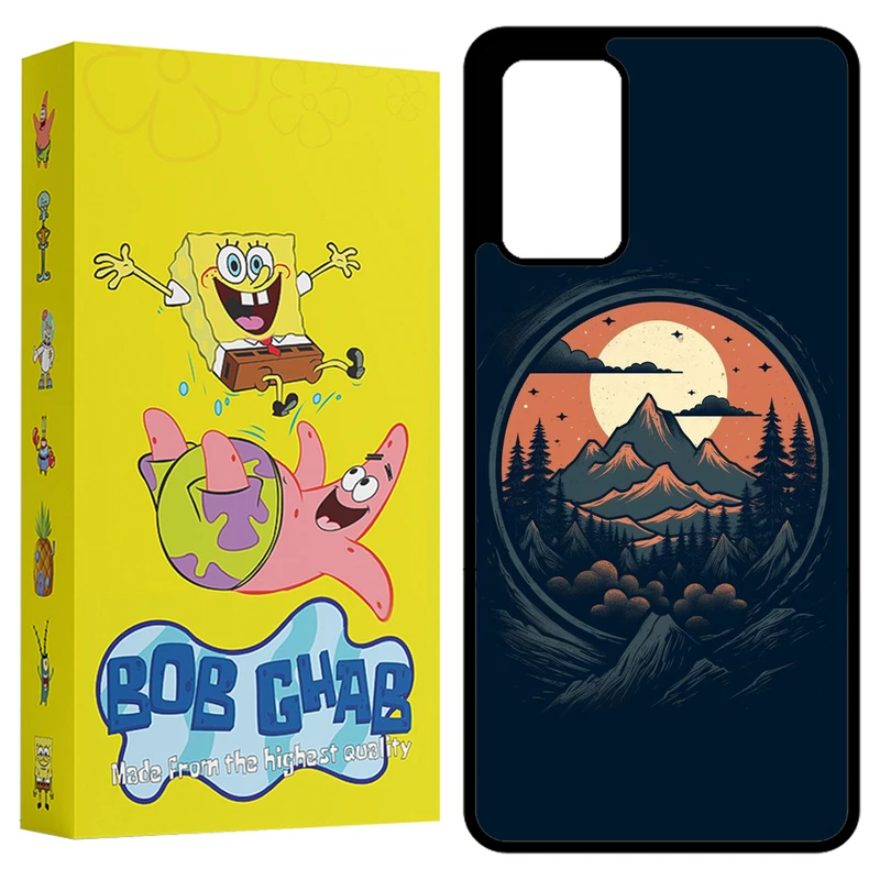 کاور باب قاب طرح طبیعت مدل BCPA72 مناسب برای گوشی موبایل سامسونگ Galaxy A72 4G