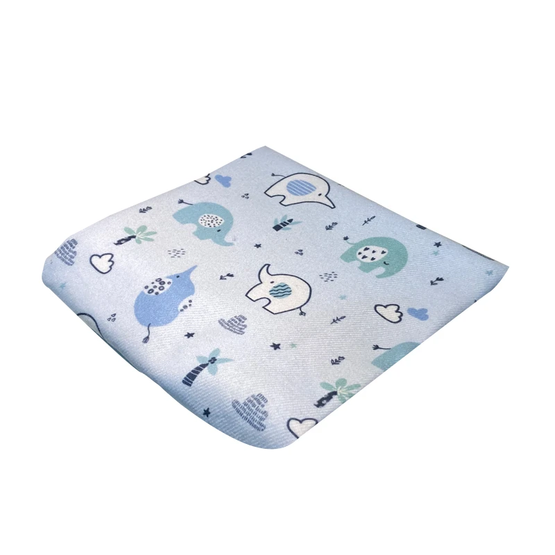 خشک‌کن نوزاد تیک مک مدل فیل آبی سایز 65*72 سانتی‌متر