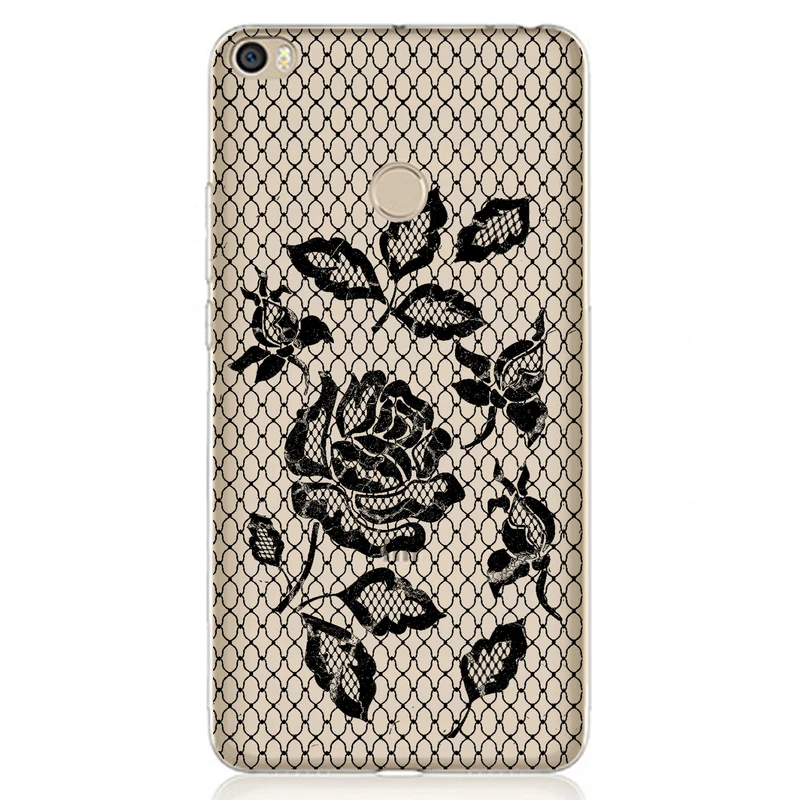 کاور مگافون طرح گل مدل C43-B مناسب برای گوشی موبایل شیائومی Mi Max 