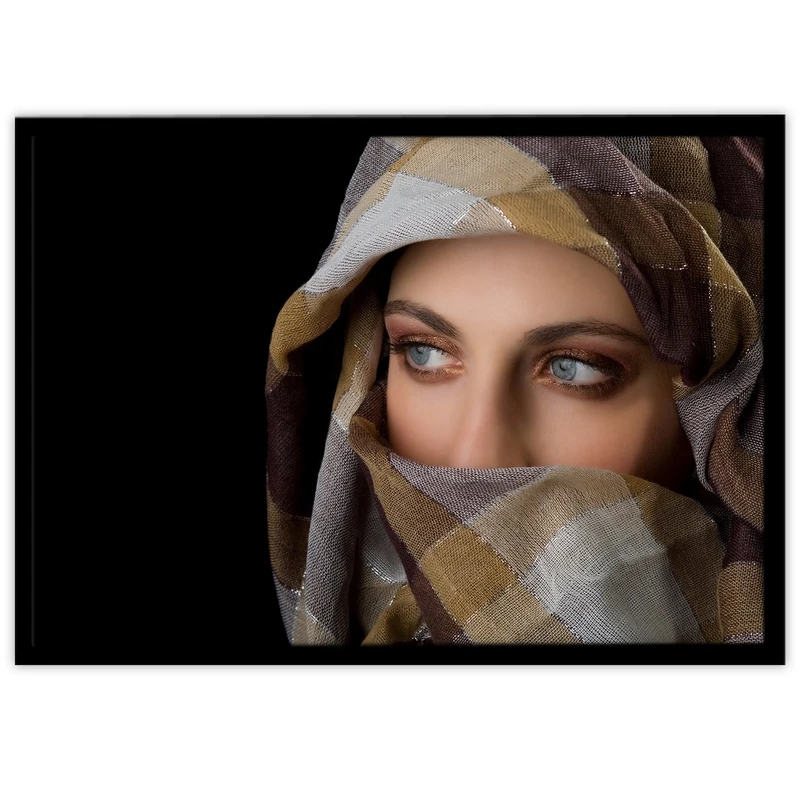تابلو بکلیت طرح پرتره صحرائی مدل B-14503