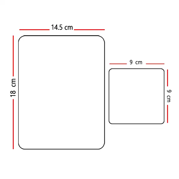 تقویم دیواری سال 1403 لاژید مدل آهن ربایی به همراه کاغذ یادداشت مجموعه 3 عددی