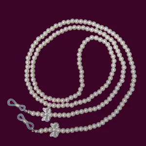 بند عینک مدل مرواریدی و پاپیون کد 115 