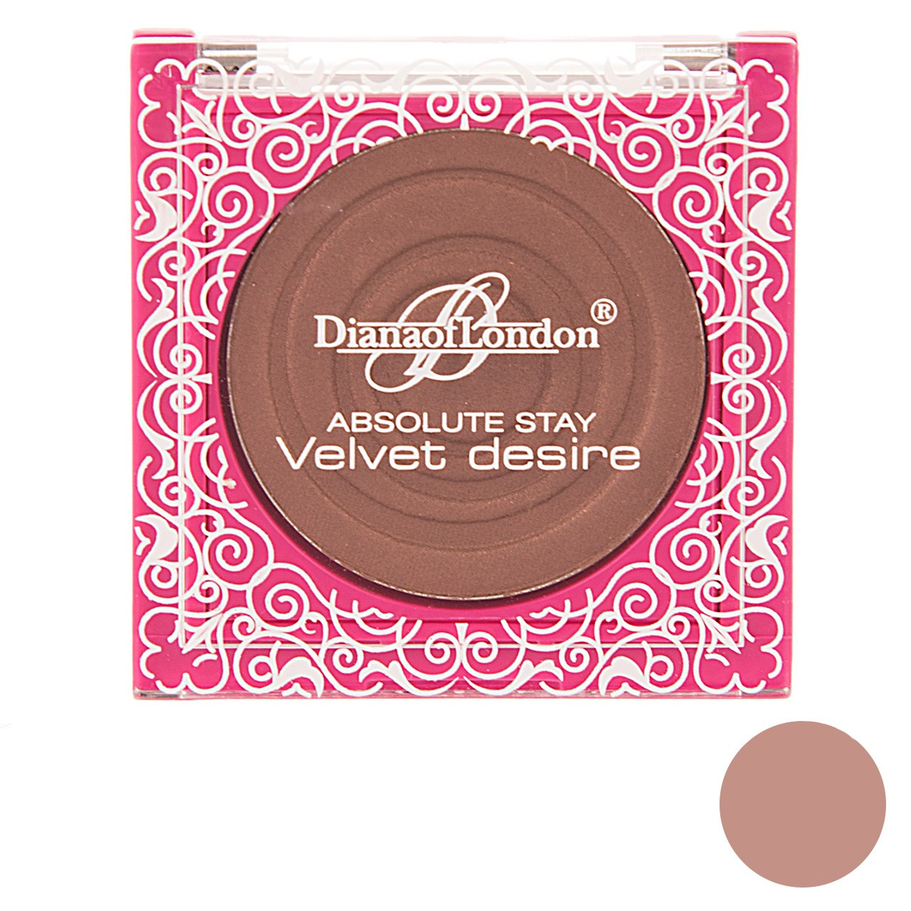 سایه چشم دایانا آف لاندن سری Velvet Desire مدل Chocolate شماره 07