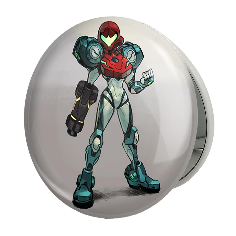 آینه جیبی خندالو طرح بازی متروید (Metroid) مدل تاشو کد 35622