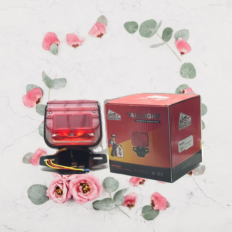 چراغ خطر موتور سیکلت پی اس تی مدل TAIL LIGHT AB 170
