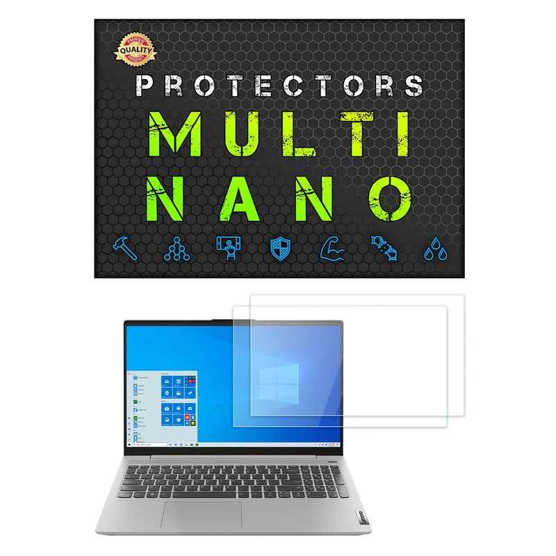 محافظ صفحه نمایش شفاف مولتی نانو مدل X-S2N مناسب برای لپ تاپ لنوو IdeaPad 5 15ITL05 15.6 inch 2021 بسته دو عددی