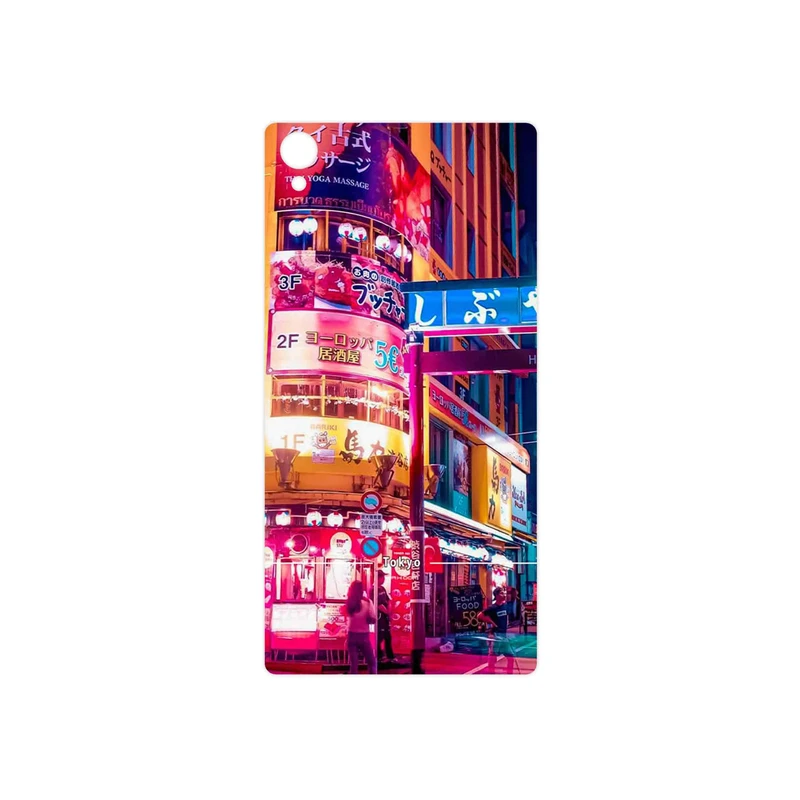 برچسب پوششی ماهوت مدل Tokyo City مناسب برای گوشی موبایل سونی Xperia Z1