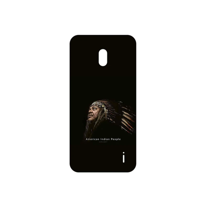 برچسب پوششی ماهوت مدل Portrait of an Indian Man مناسب برای گوشی موبایل نوکیا 2.2