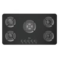 اجاق گاز صفحه&zwnj;ای پنج شعله بیمکث مدل E201