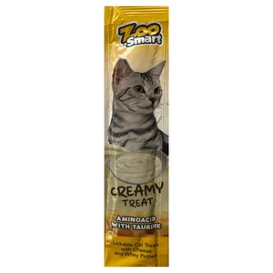 تشویقی بستنی گربه زوو اسمارت مدل Creamy Treat وزن 15 گرم مجموعه 4 عددی