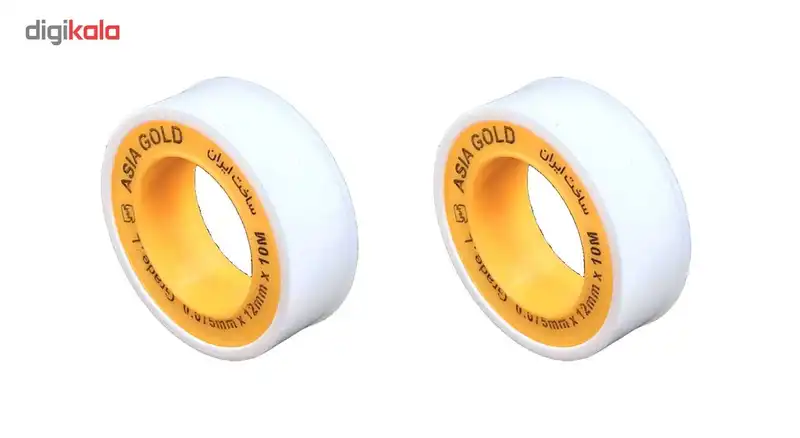 نوار تفلون آسیا گلد کد L بسته دو عددی