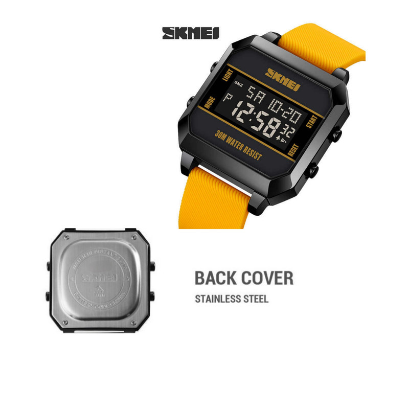 ساعت مچی دیجیتال مردانه اسکمی مدل 1848YLW