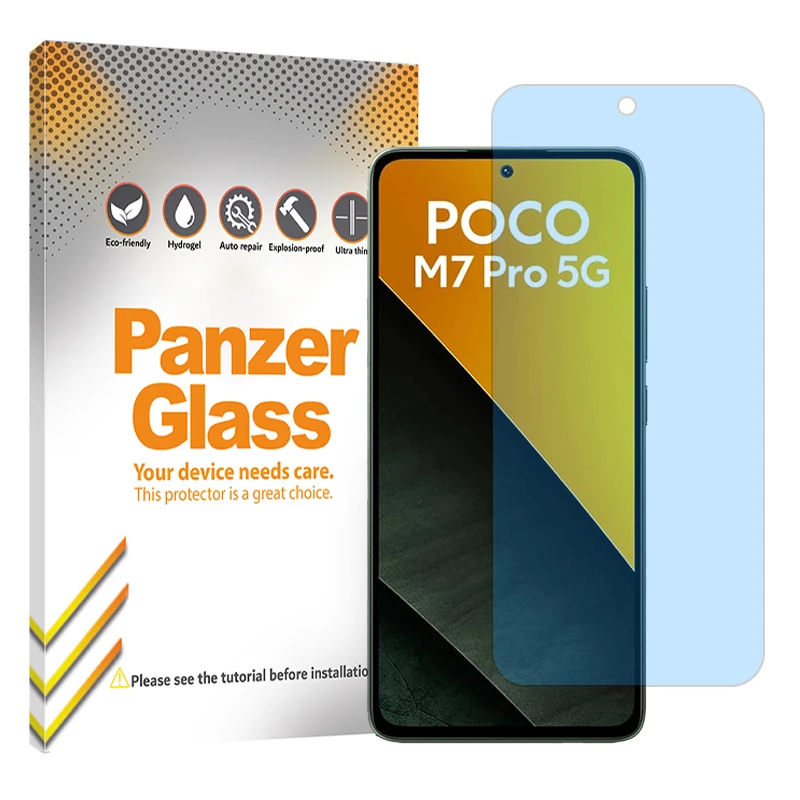 محافظ صفحه نمایش مات آنتی بلو پنزر گلس مدل Resistant مناسب برای گوشی موبایل شیائومی Poco M7 Pro 5G