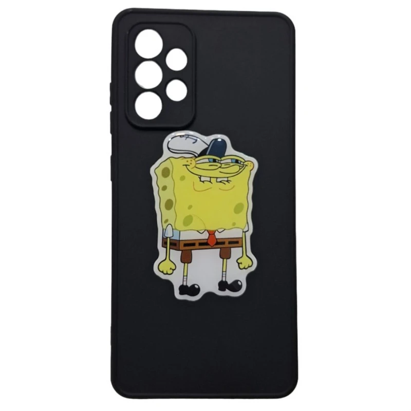 کاور طرح باب اسفنجی مدل A73 مناسب برای گوشی موبایل سامسونگ Galaxy A73