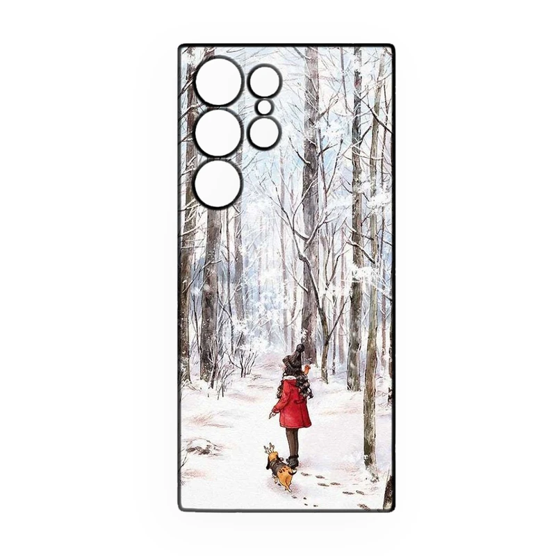 کاور طرح دخترانه کد 241 مناسب برای گوشی موبایل سامسونگ Galaxy S22 Ultra