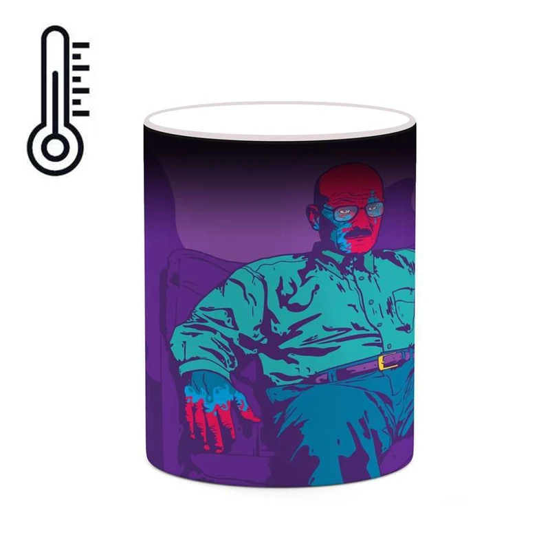 ماگ حرارتی کاکتی مدل Breaking Bad کد mgh21919