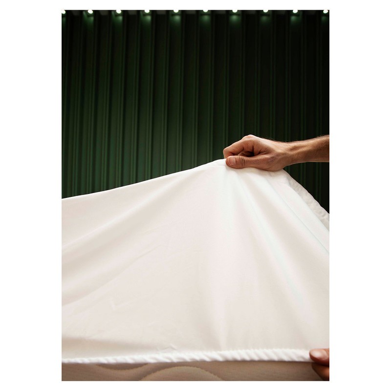 محافظ تشک ضدآب ورناهوم مدل پنبه دو نفره سایز 200×180 سانتی متر