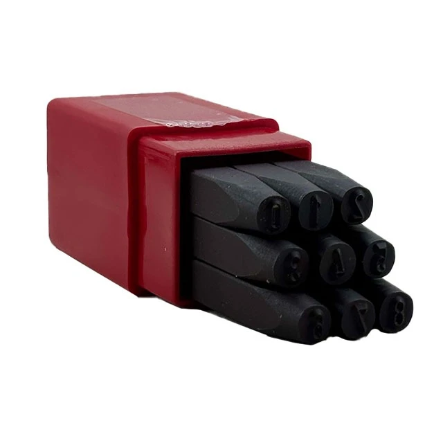 سنبه شماره کوب ایران پتک کد LM2611 سایز 5 میلی متر بسته  9 عددی