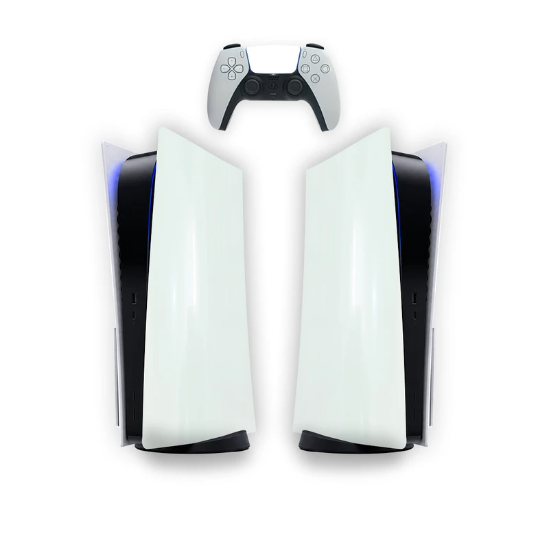 برچسب کنسول بازی پلی استیشن 5 مهدیار مدل Plainwhite کدp5008w 