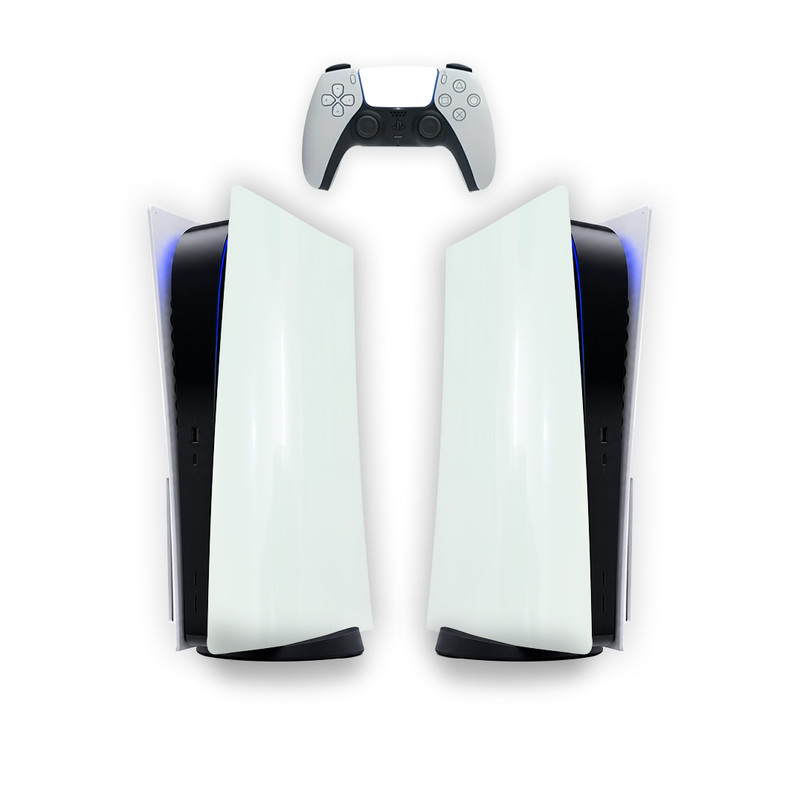 برچسب کنسول بازی پلی استیشن 5 مهدیار مدل Plainwhite کدp5008w 