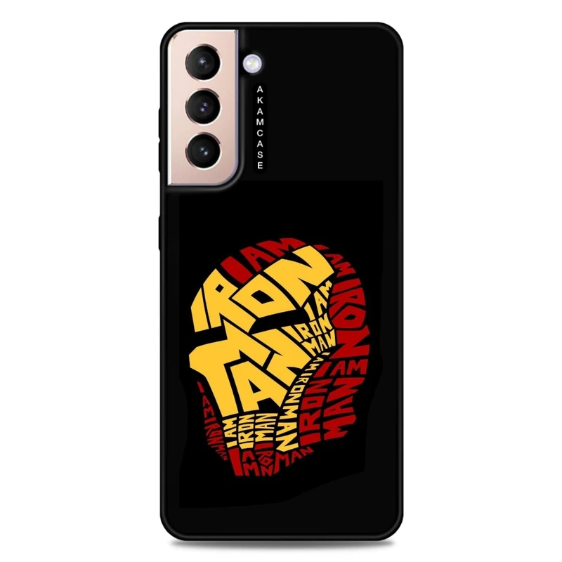 کاور آکام مدل AMC-WSGS21P-IRON MAN3 مناسب برای گوشی موبایل سامسونگ Galaxy S21 Plus