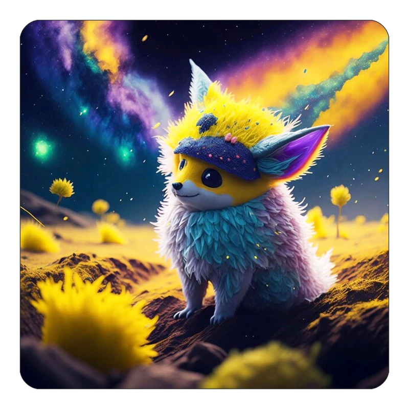 مگنت کاکتی طرح حیوانات رنگی مدل mp26617