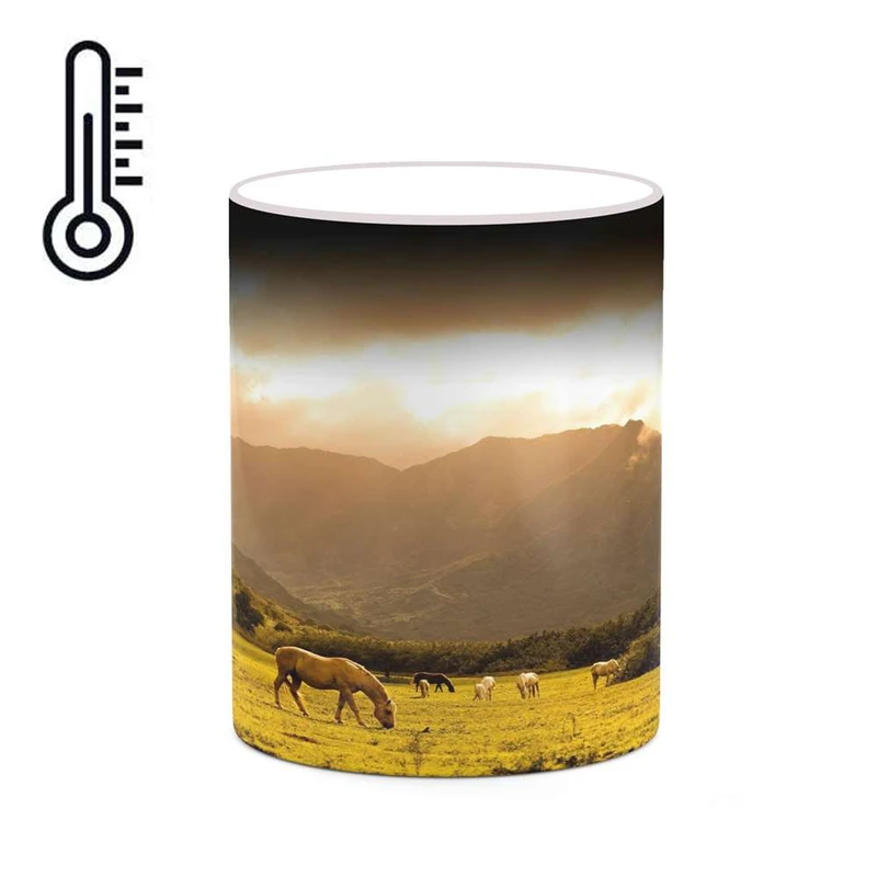 ماگ حرارتی کاکتی مدل اسب کد mgh19218