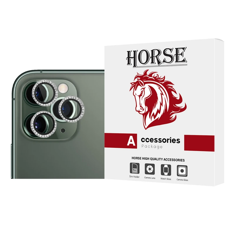  محافظ لنز دوربین هورس مدل NEGLEH مناسب برای گوشی موبایل اپل iPhone 11 Pro Max