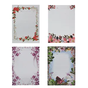 کاغذ یادداشت مدل طرح دار مجموعه 4 عددي