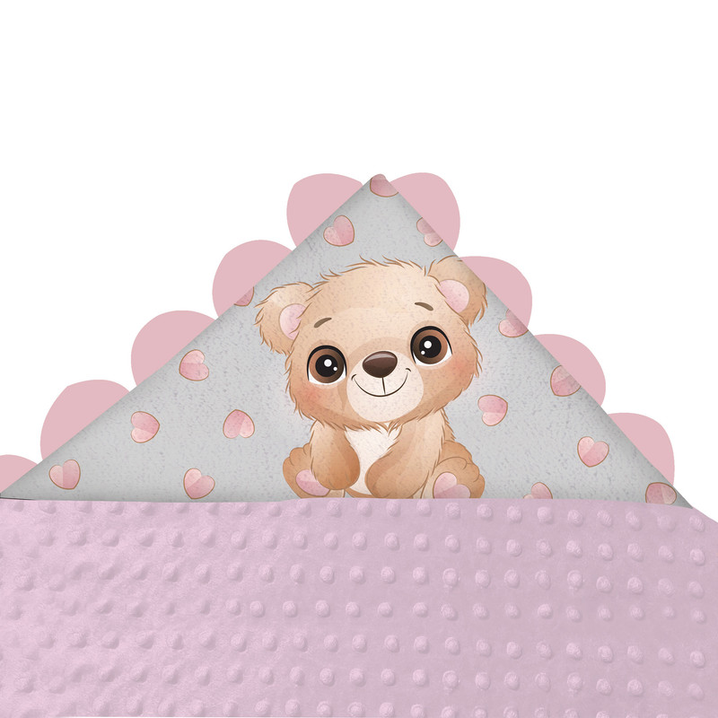 پتو دورپیچ نوزاد شمسه نگار مدل DTP318-1 سایز 85x85 سانتی متر