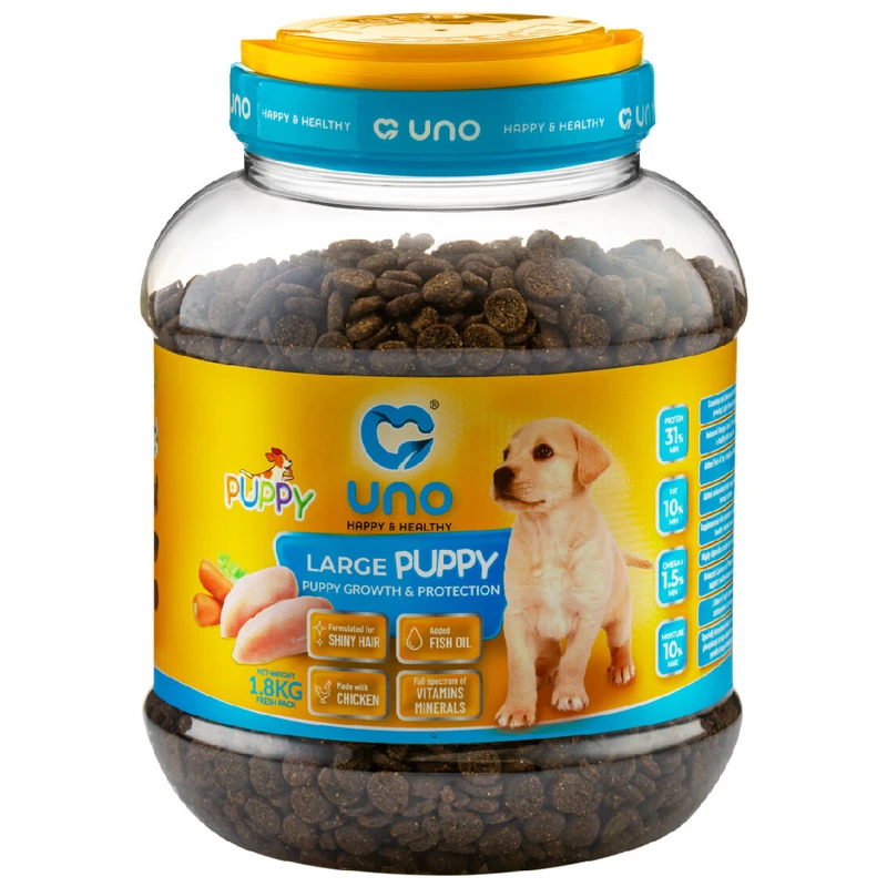 غذای خشک توله سگ اونو مدل نژاد بزرگ وزن 2 کیلوگرم