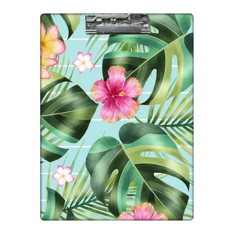 تخته شاسی طرح پترن گل و گیاه برگ انجیری کد 4259177 سایز A4