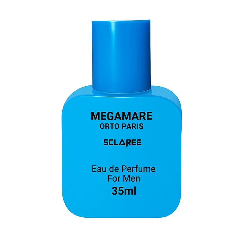 عطر جیبی مردانه اسکلاره مدل Megamare orto paris با رایحه خنک حجم 35 میلی‌لیتر