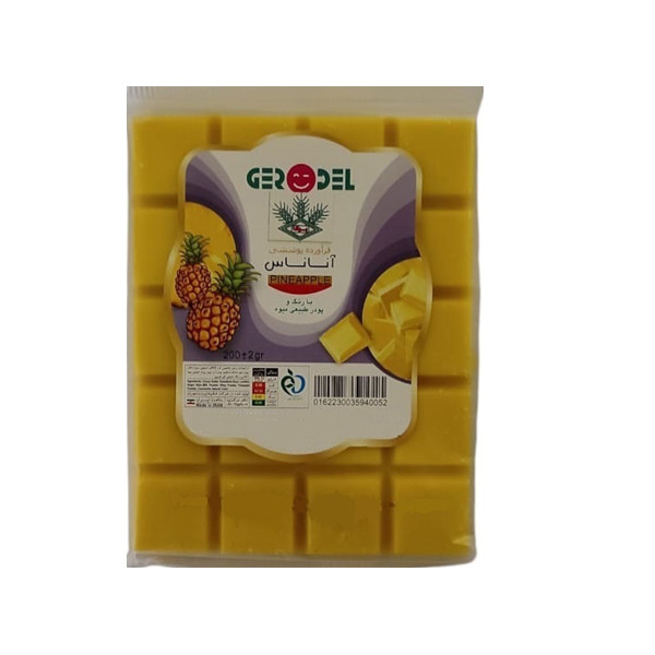 شکلات تخته ای با طعم آناناس گرودل -200 گرم