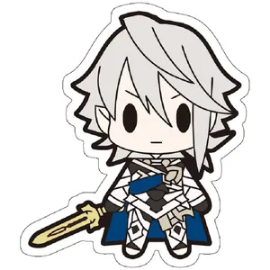 استیکر لپ تاپ مدل Fire Emblem: Fates Kamui Chibi