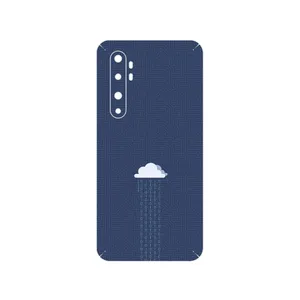 MAHOOT Minimal Data Cloud Cover Sticker for Xiaomi Mi Note 10 Lite