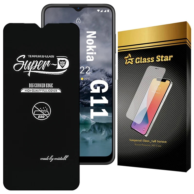 محافظ صفحه نمایش گلس استار مدل SUPERDNS مناسب برای گوشی موبایل نوکیا G11
