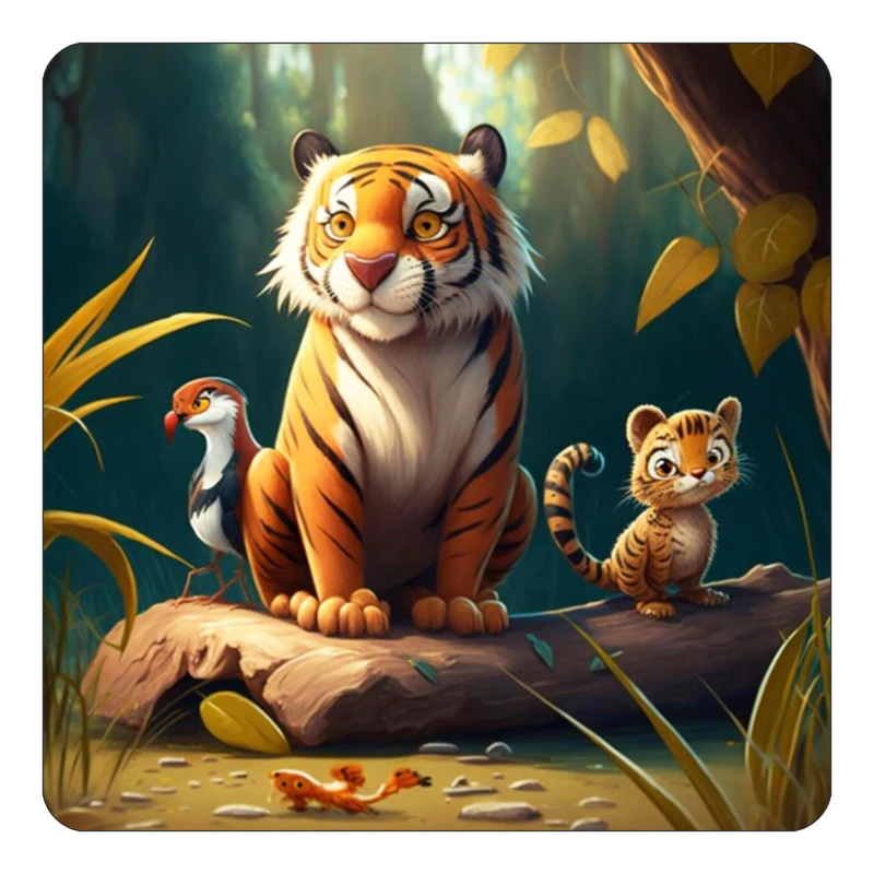 مگنت کاکتی طرح حیوانات کارتونی مدل mp27545