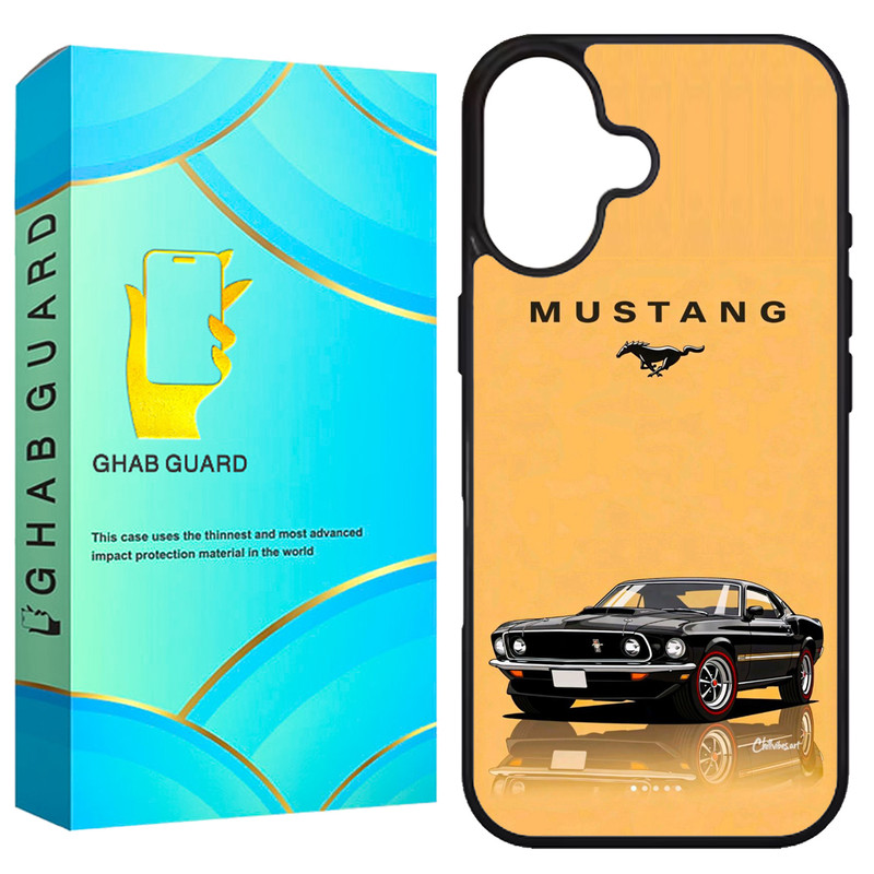 کاور قاب گارد طرح موستانگ مدل G16PL مناسب برای گوشی موبایل اپل iPhone 16 Plus