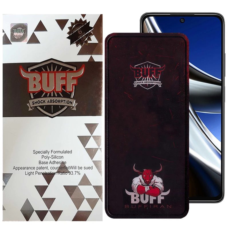 محافظ صفحه نمایش بوف مدل Muscle-Bull-G مناسب برای گوشی موبایل شیائومی Poco X4 Pro 5G/X3 Pro/X3 NFC/X3/M2 Pro/Redmi Note 10 Lite