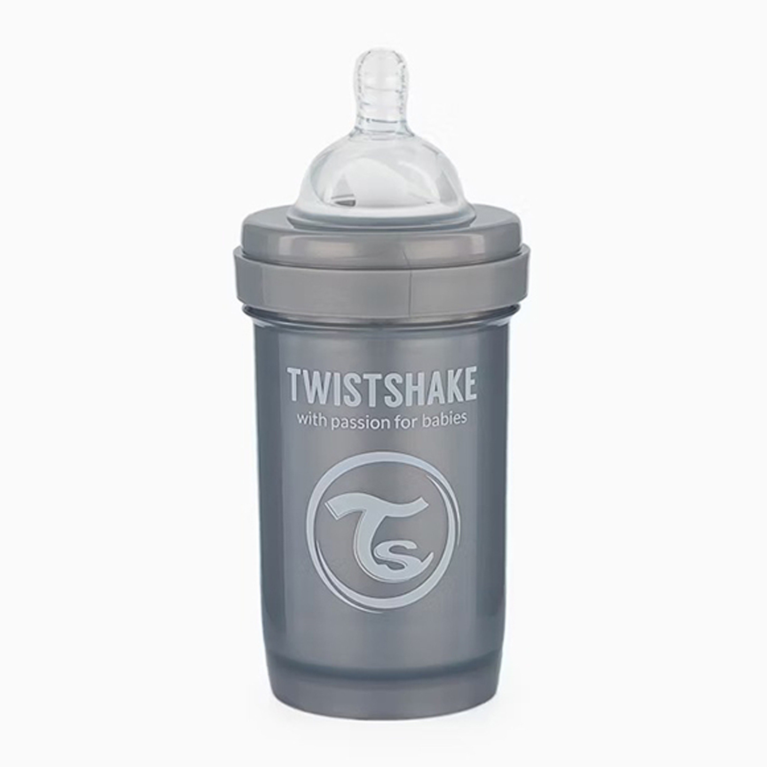 شیشه شیر تویست شیک مدل Ts123787 گنجایش 180 میلی لیتر