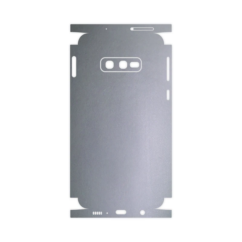 برچسب پوششی ماهوت مدل Matte-Silver-FullSkin مناسب برای گوشی موبایل سامسونگ Galaxy S10e