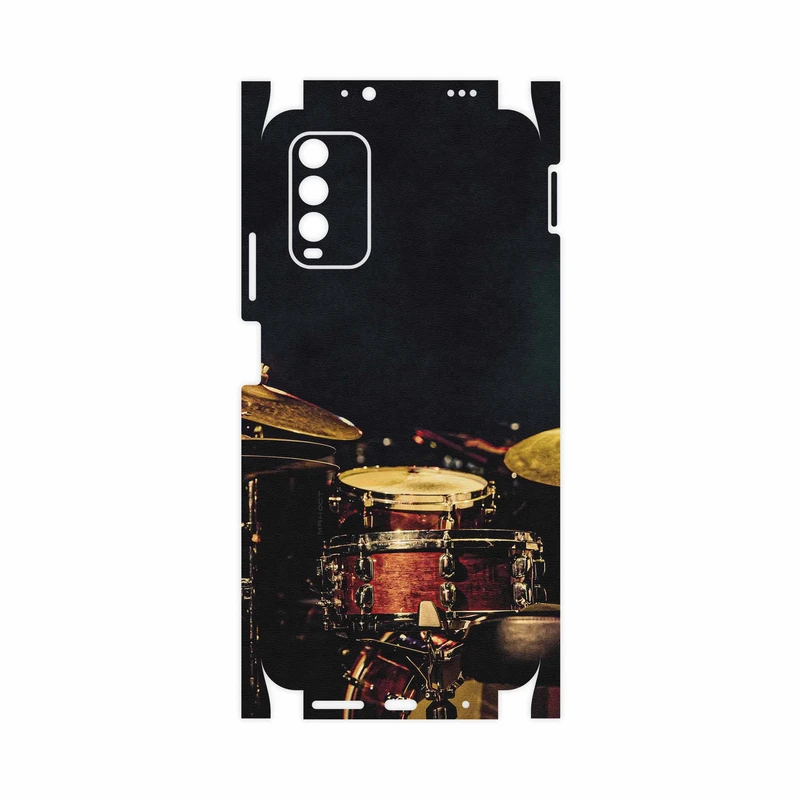 برچسب پوششی ماهوت مدل Drum Kit-FullSkin مناسب برای گوشی موبایل شیائومی Redmi 9T