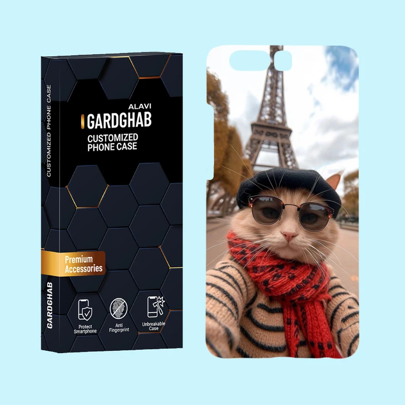 کاور گارد قاب علوی مدل هنری مناسب برای گوشی موبایل هوآوی P10 Plus