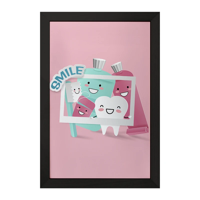 تابلو خندالو مدل دندان و دندان پزشکی کودکانه کد 36721